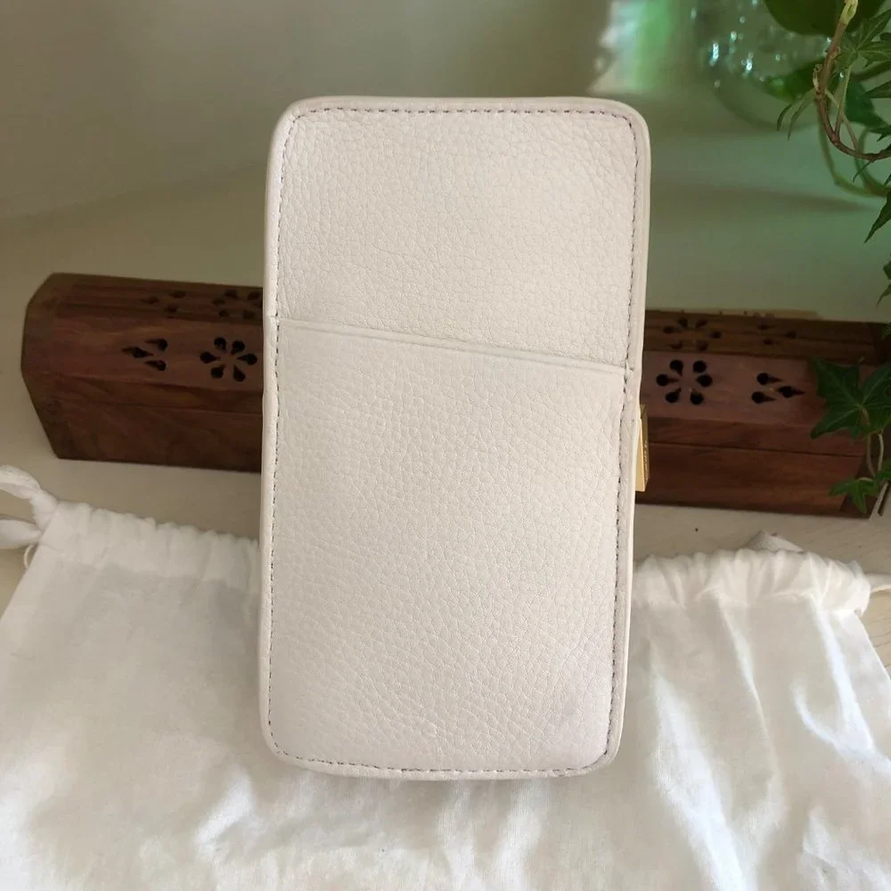 ***SOLD***Hammitt 310 West Crossbody Pebble Leather Marshmallow White - Picture 5 of 16